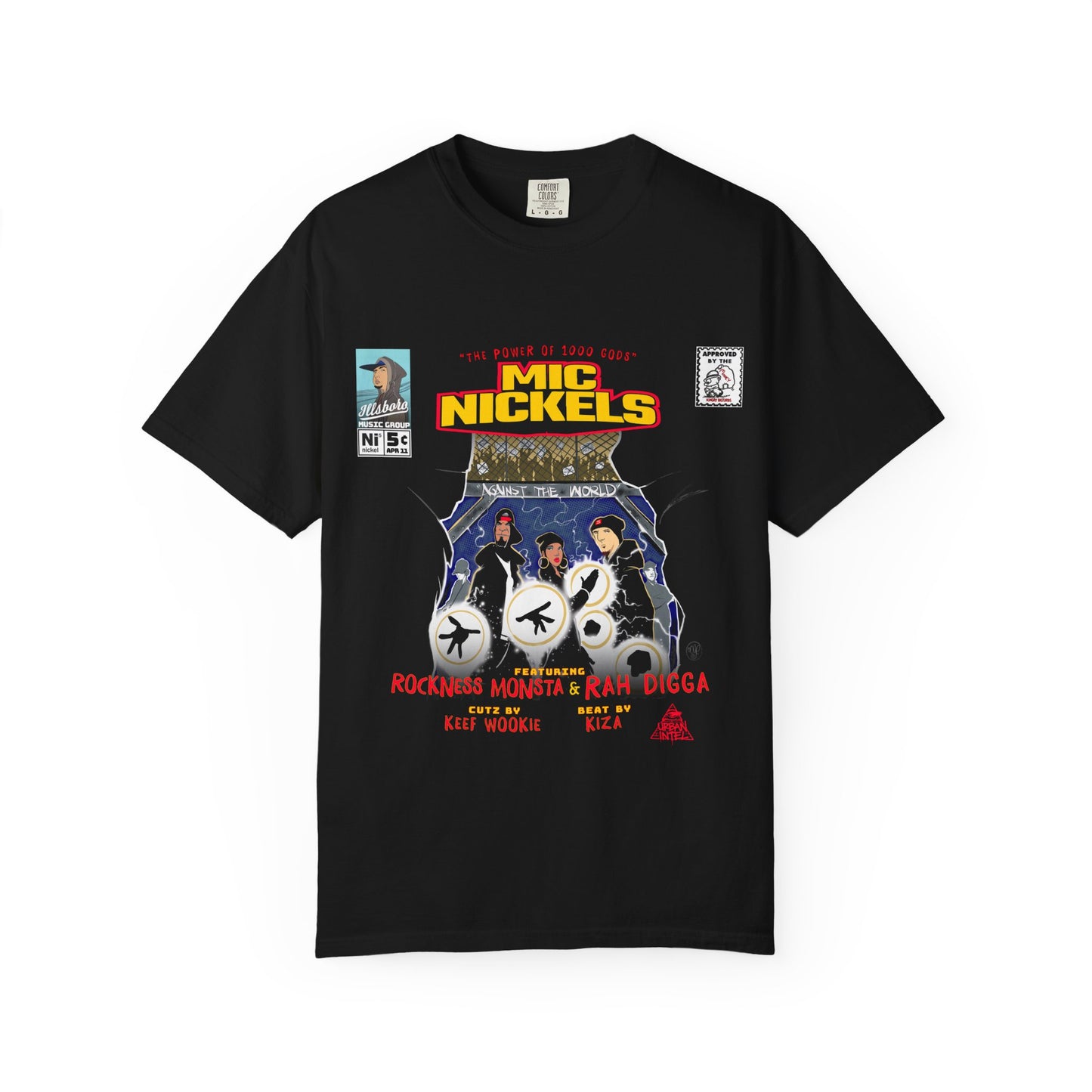 Against the World Tee – Mic Nickels x Rah Digga x Rockness Monsta