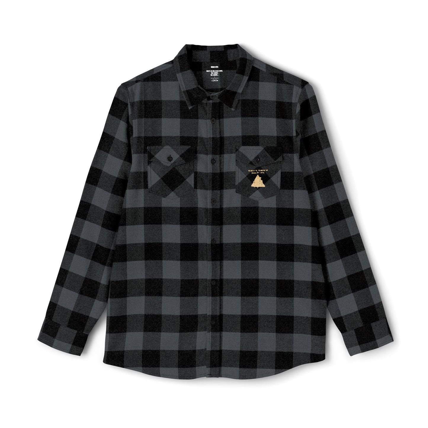 Urban Intel BX Coordinates Flannel (Black/Grey)