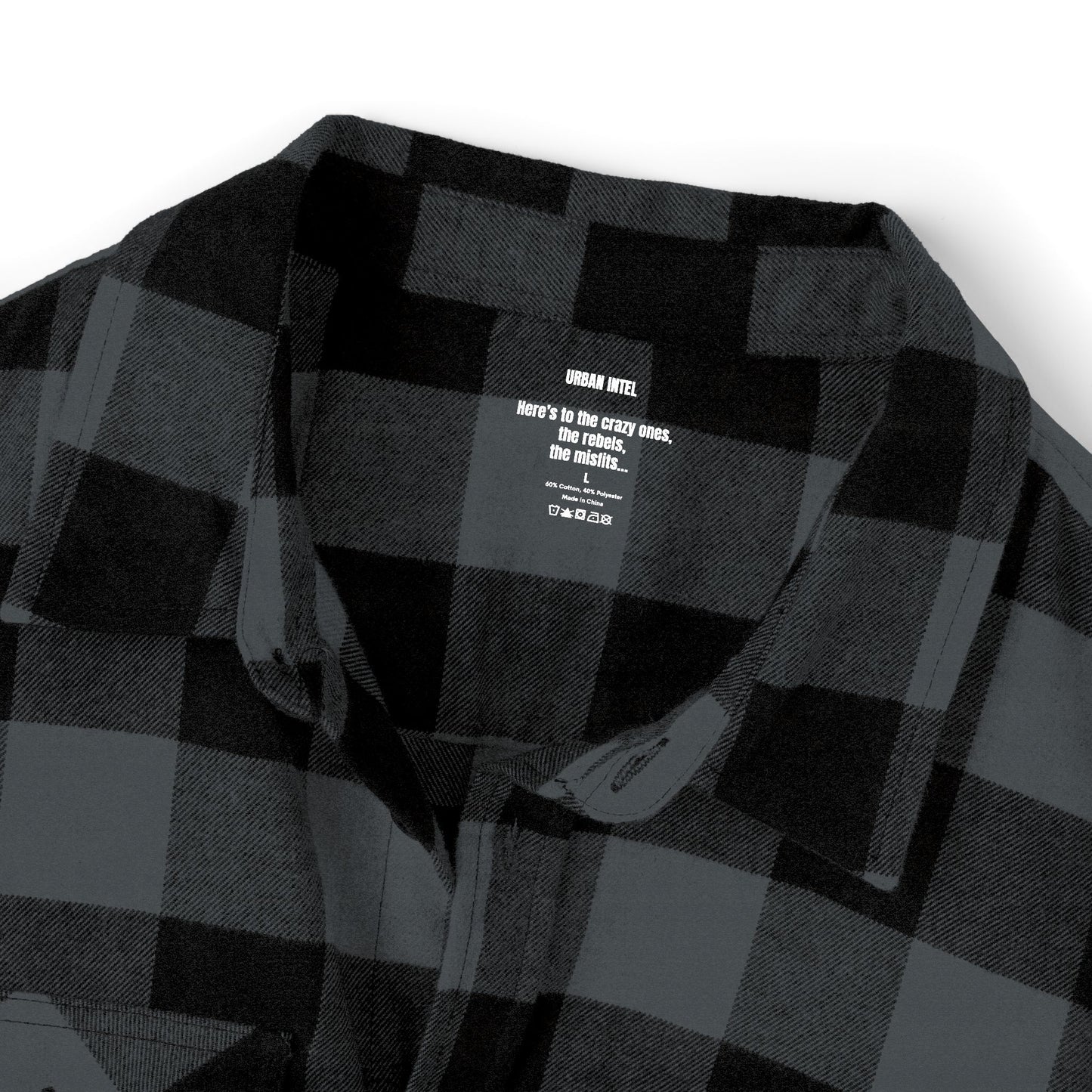 Urban Intel BX Coordinates Flannel (Black/Grey)