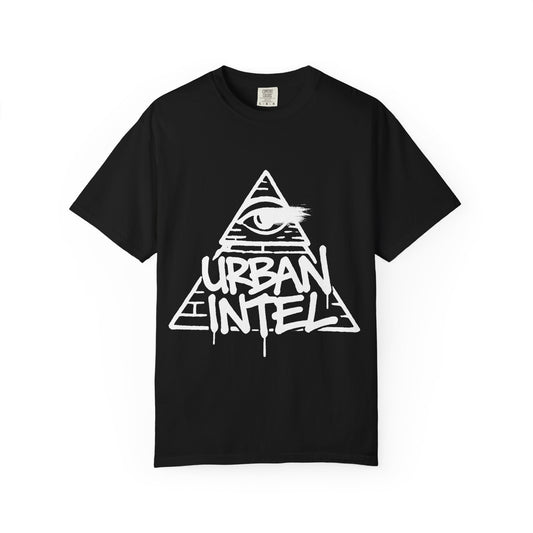 Urban Intel Logo Tee - Black and White
